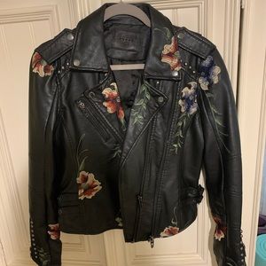 Blank NYC moto leather jacket